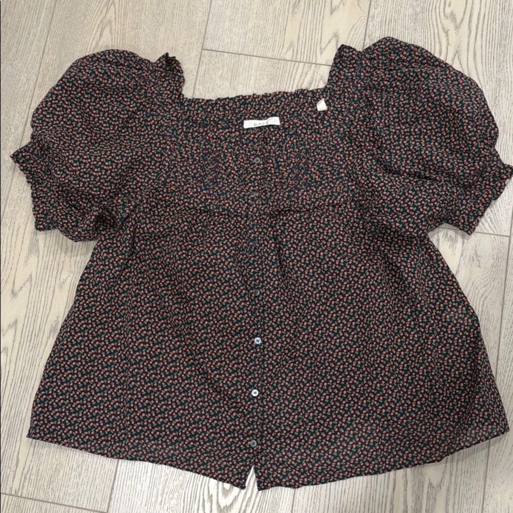 Doen Flowered Blouse - image 1